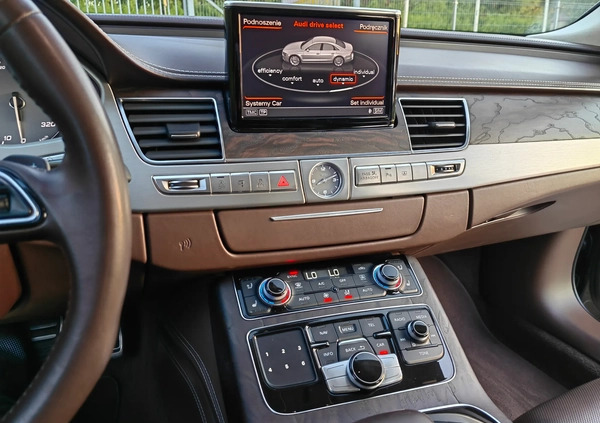 Audi S8 cena 104900 przebieg: 241000, rok produkcji 2013 z Płock małe 742